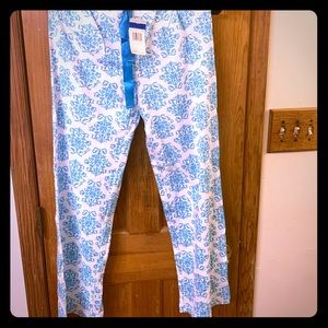 Patterned Pajama Bottoms